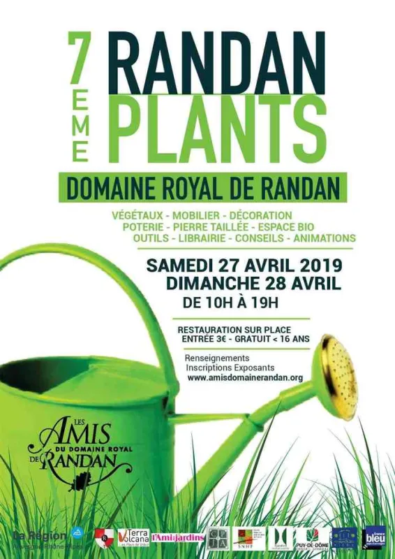 27 &amp; 28 avril 2019, RANDANPLANTS, Randan (63) Visuel
